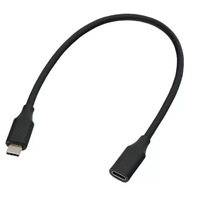 Kabel USB 3.1 Gen 2 4K 60Hz 100W USB 3.1 USB3.2 Gen2x2 20Gbps Tipe C 5A Pengisian Cepat USB C Male ke Female Video PD