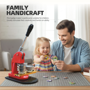 Tự làm thân thiện với nút bấm máy cho việc tạo ra cá nhân Phù Hiệu nam châm và Chân 25-58 Mét - Product Image 3