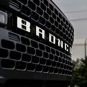 Juego de piezas de accesorios para exterior de coche, insignias de letras iluminadas Led ámbar para <span class=keywords><strong>Ford</strong></span> <span class=keywords><strong>Bronco</strong></span> 2020, <span class=keywords><strong>precio</strong></span> de fábrica - Product Image 2