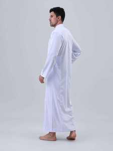 Robes Burqa pour Hommes en Polyester du Zhejiang, Légères, Séchage Rapide, Antistatiques, Élégantes, Manches Longues, Couleur Unie, Toutes Saisons - Product Image 2