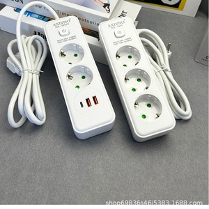 Regleta de Enchufes Axivno Estándar Europeo 2500W con USB Tipo C para Uso en Hogar y Oficina - Product Image 5