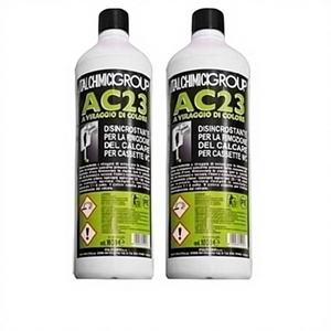 Déincrustant AC23 Italchimici Group pour cuvettes de toilettes extérieures et réservoirs encastrés, détartrant pour toilettes avec matériau plastique - Product Image 1