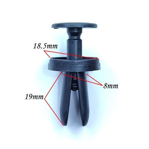 Clip de fixation automatique en plastique 8 mm pour Dodge Challenger Jeep Grand Cherokee Patriot Retainer de pare-boue - Product Image 2