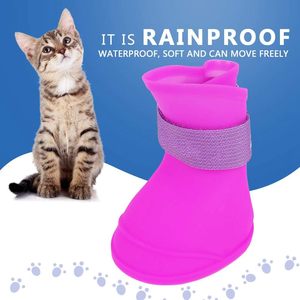 Factory Price Hot Sale Adjustable Anti-slip 100% Waterproof Outdoor Soft Rubber Pet <b>Dog</b> Paw <b>Protectors</b> Rain Snowy <b>Boots</b> Shoes - Product Image 5