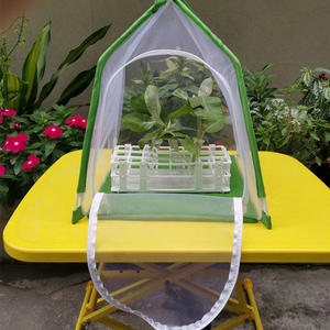 Forniture per giardino con gabbia per insetti a rete a farfalla rettili Pop-Up portatili bianchi per allevamento di osservazione all'aperto - Product Image 3