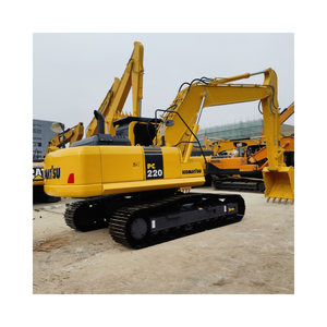 รถขุดตีนตะขาบ Komatsu PC220-8 ขนาด 22 ตัน มือสอง ราคาถูก พร้อมเครื่องยนต์ เกียร์ และปั๊ม  ขาย - Product Image 1