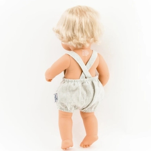 Combinaison en lin pour poupée <span class=keywords><strong>Minikane</strong></span> de 34 cm, Sweety Baby Girls Gift Dolls Romper, combinaison pour poupée - Product Image 6