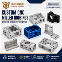 Layanan Pembuatan Housing Aluminium Stainless Steel CNC Milling Berbasis Gambar dengan Pemesinan Presisi Wire EDM untuk Elektronik