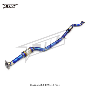 Tubo de escape de fábrica, tubo medio de titanio para <span class=keywords><strong>Mazda</strong></span> 2,0 NC 2009 2014-, tubos centrales de escape, sistema de ajuste de automóviles - Product Image 2