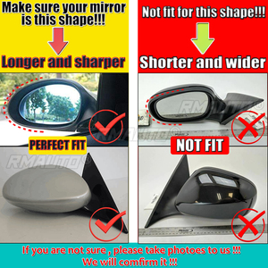 2xMirror Cover E90 Car Side <b>Door</b> Rearview Side <b>Mirror</b> Cover Cap for BMW E90 E91 2005-2007 E92 E93 2006-2009 M3 Style E80 E81 E87 - Product Image 2