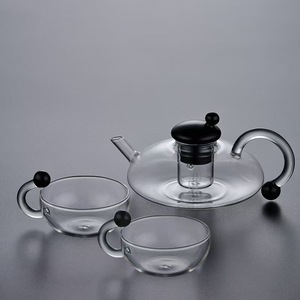 Set di <span class=keywords><strong>Teiera</strong></span> in Vetro <span class=keywords><strong>con</strong></span> <span class=keywords><strong>Infusore</strong></span> e Filtro per Tè e Caffè, Sicuro per Fornelli, per Uso Domestico e Alberghiero - Product Image 5