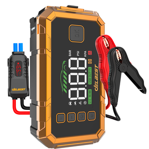 Démarreur de voiture <span class=keywords><strong>26000mAh</strong></span> avec batterie externe QC3.0 18W et double port USB à charge rapide pour moteurs essence 10L et diesel 10L 12V - Product Image 1