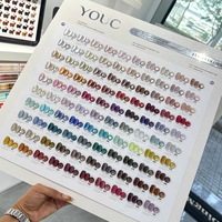 Youc Gel pour ongles professionnel de luxe à effet œil de chat, 100 couleurs, haute pigmentation, longue durée, non toxique, certifié MSDS, durcissement UV/LED