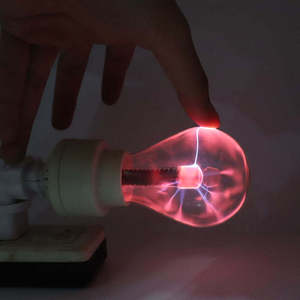 Bán hàng nóng cổ điển Tinh Vân sấm sét bóng ma thuật ánh sáng ban đêm Plasma Orb cắm điện Ion phát sáng thủy tinh Plasma ánh sáng - Product Image 1