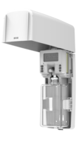 Distributeur automatique de désodorisant à piles Fonction de pulvérisation pratique Canette rechargeable pour diffuseur d'arômes de toilettes d'hôtel