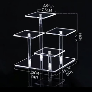 Espositore Multilivello in Acrilico Trasparente SEO CORE, Moderno ed Ecologico, <span class=keywords><strong>per</strong></span> Action Figure, Modellini di <span class=keywords><strong>Auto</strong></span>, Oggetti da Collezione - Product Image 6