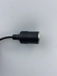 DC5521 2*0.75 support de cheminée à point tournant carré avec gaine en PVC stockage d'énergie et accessoire de câble d'alimentation de démarrage d'urgence - Product Image 4