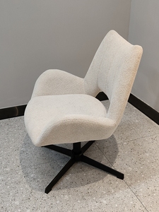 Tabourets <span class=keywords><strong>de</strong></span> <span class=keywords><strong>bar</strong></span> modernes en tissu blanc riz avec dossier, pivotants et réglables en hauteur, chaises <span class=keywords><strong>de</strong></span> <span class=keywords><strong>bar</strong></span> <span class=keywords><strong>de</strong></span> luxe pour cuisine et salle à manger (vente en gros) - Product Image 2
