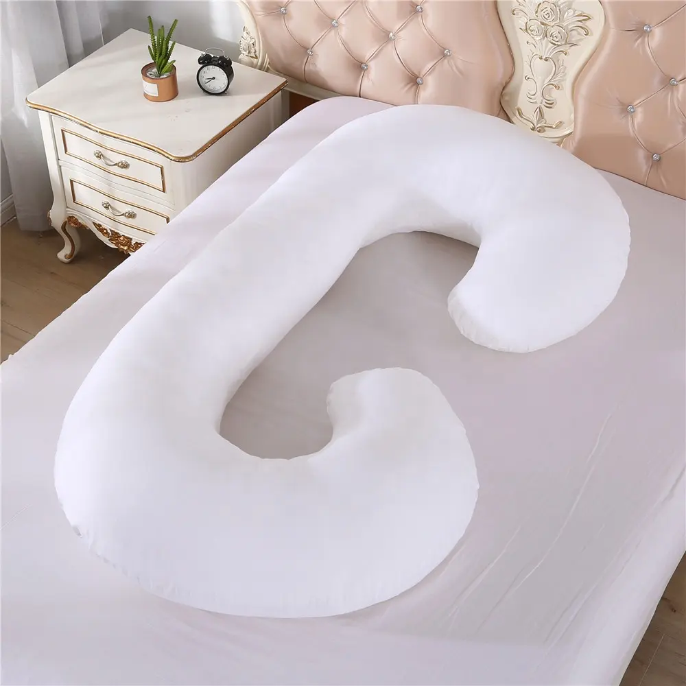 綿V型妊娠中のマタニティが腰枕を保護