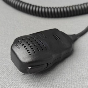 Micrófono de hombro remoto de 2 pines, micrófono de mano PTT con <span class=keywords><strong>cable</strong></span> en espiral, para radios walkie-talkie universales de dos vías - Product Image 4