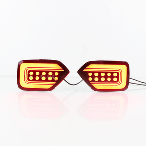 Luz de parachoques trasero para <span class=keywords><strong>Subaru</strong></span> <span class=keywords><strong>XV</strong></span> 2018 2019 2020 2021 2022 <span class=keywords><strong>2023</strong></span> luz antiniebla de freno trasero Reflector lámpara antiniebla señal de giro dinámica - Product Image 5