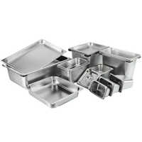 Rangement pour cuisine extérieure Récipients alimentaires GN Plateau de buffet en acier inoxydable Plaque chauffante pour hôtels restaurants Promotionnel