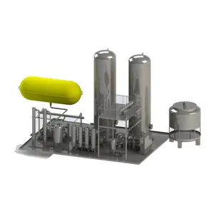 Meilleur choix de dispositif de récupération de CO2 27630Nm3/H four à manchon gaz de combustion VPSA CO2 extracteurs en boucle fermée pour four à chaux