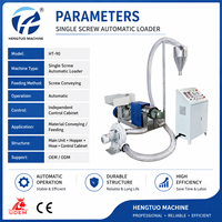 Granulateur automatique à vis unique HONTO HT-90, refroidissement par air, sans eau, mini-recyclage, mini-machine à granulés, pelletiseur de plastique