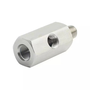 Connecteur de capteur de pression d'huile 1/8 Npt, adaptateur de turbocompresseur en acier inoxydable pour pièces de modification de voiture - Product Image 5