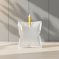 Sachet de savon liquide 500ml 800ml 1000ml, recharge jetable, emballage PE, pochette thermoscellable pour vêtements, impression par gravure, service personnalisé