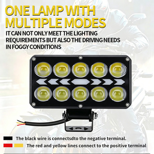 LELANPU Antiniebla Accessoires de Voiture, Phares de Vélo Électrique, Gadgets Projecteurs, Accessoires <span class=keywords><strong>Moto</strong></span>, Phare Antibrouillard LED, Projecteur <span class=keywords><strong>Moto</strong></span> - Product Image 4