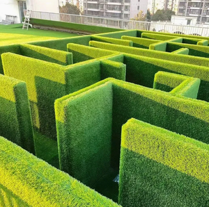 Césped Artificial de 50 mm de Alta Densidad, Césped Sintético para Exteriores, Alfombra Decorativa Verde Realista - Product Image 5