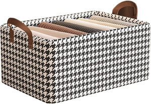 Boîte de rangement pliable de type tiroir pour armoire, séparateur de tiroir, boîte de rangement lavable, organisateur de vêtements pour armoire - Product Image 3