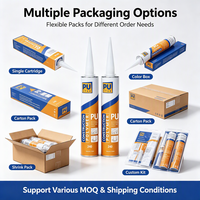 Adhésif pour pare-brise imperméable en polyuréthane PU de 600 ml pour la réparation de vitres automobiles