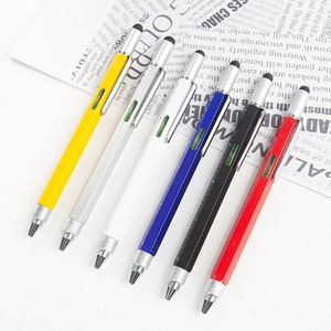 Bolígrafo Multiherramienta 9 en 1 con Logotipo Personalizado, Bolígrafo, Lápiz Táctil, LED, Abrebotellas, Nivel, Regla, para Regalos Promocionales - Product Image 5