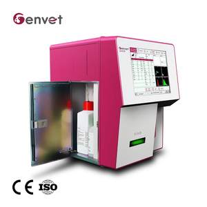 Genvet VH50 veteriner hematoloji analizörü otomatik 5-Pet klinikler köpekler kediler tavşanlar için bölüm hayvan kan <span class=keywords><strong>test</strong></span> makinesi - Product Image 1