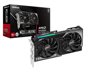 การ์ดจอ ASRock Radeon 9060 8GB OC ขายส่ง 9060xt 16g GPU ประสิทธิภาพสูง ASRock RX 9060 XT ASRock Radeon 9060 8GB OC - Product Image 1