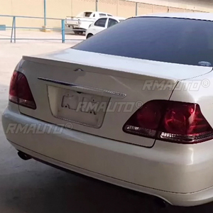 Pièce auto pour Toyota Crown Spoiler 2005-2010, plastique ABS, couleur noire, aileron de coffre arrière, spoiler arrière, accessoires de voiture - Product Image 4