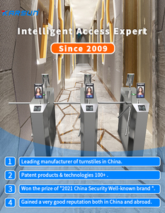 Gym <strong>Access</strong> <strong>Control</strong> <strong>System</strong> Turnstiles Fingerprint Turnstile Tripod Arm Qr Code Controlled Turnstile - Product Image 2