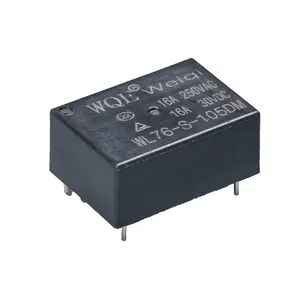 12V DC Voltage Normally Open 16AMP 250VAC 16A 30VDC 4pins 0.2W Alternative To G5CA T76 High Sensitive Subminiature Power Relay