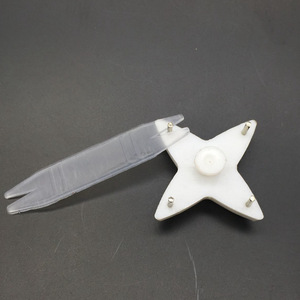 Adhesivo de plástico con forma de estrella para marcos de fotos, decoración del hogar, sala de estar, dormitorio, baño - Product Image 1