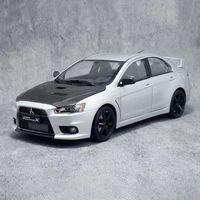 Modelo de Auto a Escala 1:18, VM Lancer Evolution X EVO, Aleación de Aluminio, Estilo JDM, para Colección y Exhibición de Autos Clásicos JDM