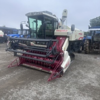 Moissonneuse-batteuse mondiale pour céréales (maïs, riz, blé, sorgho, millet, soja) avec moteur 118 CV et batteuse à tambour à flux axial