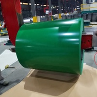 Bobines d'acier galvanisé prélaqué RAL 6029 / Bobine d'acier PPGI pour tôles de toiture