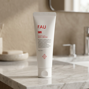 Crema SOS FAU, Humectante Calmante y Nutritiva, 71% Aloe Barbadensis, Alantoína, Apoyo para la Barrera Cutánea, Para Todo Tipo de Piel, 80g - Product Image 3