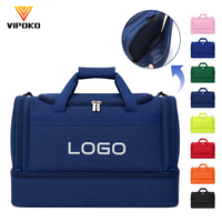 Bolsa de Viaje Deportiva Multifuncional, Impermeable, de Gran Capacidad, para Viajes Cortos, Casual, para Deportes al Aire Libre, Gimnasio, con Logotipo Personalizado Profesional