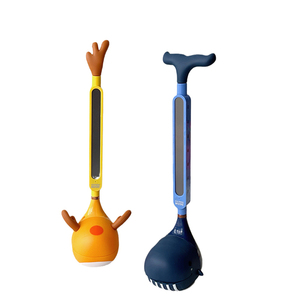 All'ingrosso elettronica a forma di cartone animato chitarra strumento musicale sintetizzatore musicale per bambini precoce pratica educativa - Product Image 1