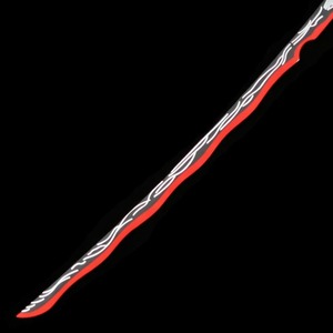 Épée Katana Rouge Rivers <span class=keywords><strong>of</strong></span> <span class=keywords><strong>Blood</strong></span> du jeu Elden Ring, accessoire de cosplay, pour collection et décoration - Product Image 4