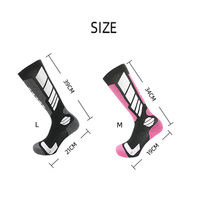 Haute qualité thermique genou haute Snowboard chaussettes femmes hommes Protection épaissie Ski chaussettes pour l'hiver