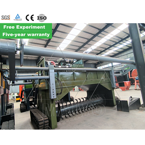 Nouveau tourneur de compost de tourneur de paillage de sol sans pilote pour usine de fabrication ou ferme avec composant de noyau de moteur - Product Image 1